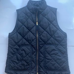 Black J. Crew women’s vest